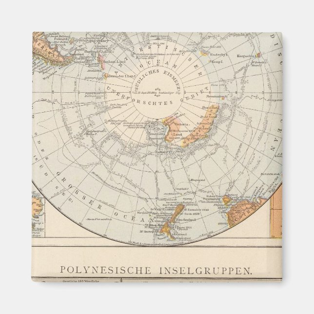 Sub Polar region and Polynesia Magnet (Front)