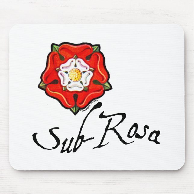 Sub Rosa Mouse Pad (Front)
