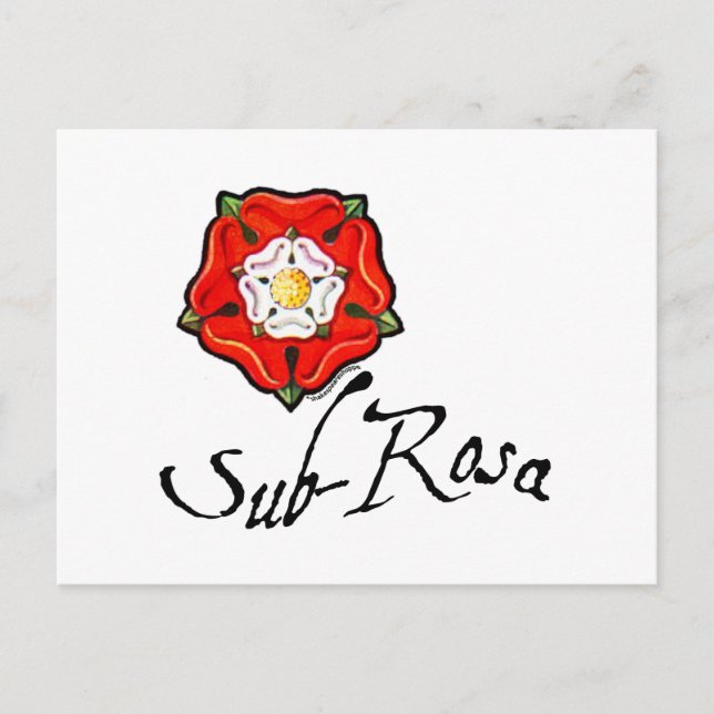 Sub Rosa Postcard (Front)