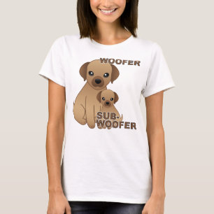 Sub-Woofer Dog Puppy Funny T-Shirt