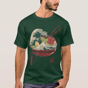 Subarashii Ramen Great Ramen Wave Japanese T-Shirt