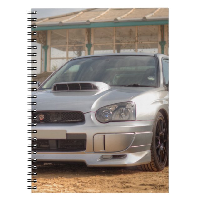Subaru Impreza STi - Body Kit (Silver) Notebook (Front)