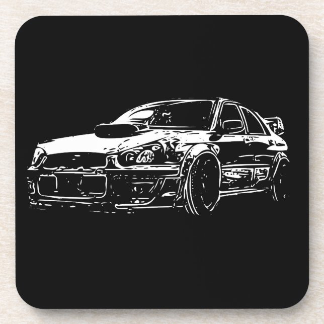 Subaru Impreza WRX Sti Coaster (Front)