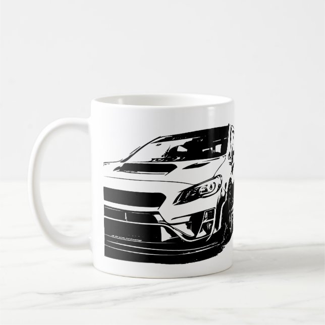 Subaru Impreza WRX Sti  Coffee Mug (Left)