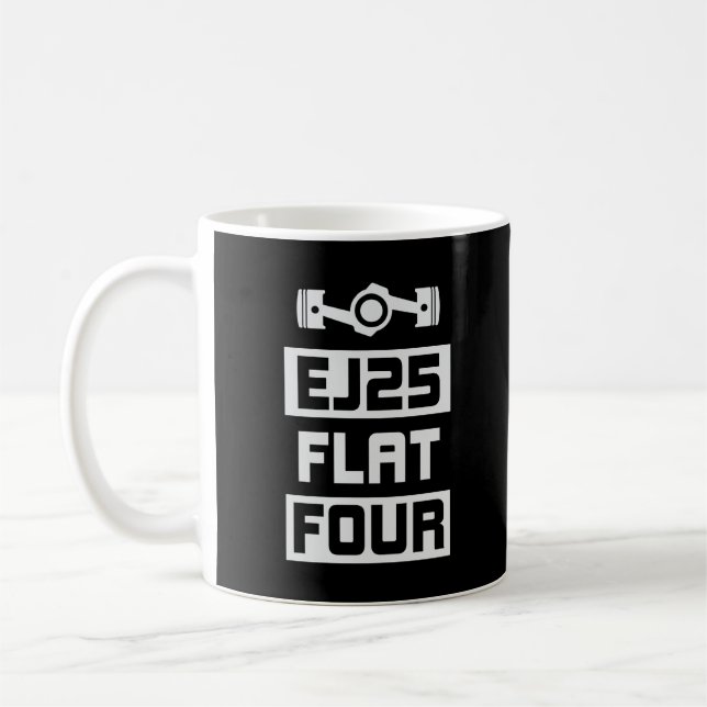 Subaru Mugs Subaru Impreza WRX STI EJ25 Mug (Left)