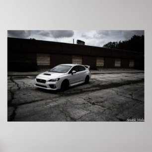 Subaru STi Trespasser Poster