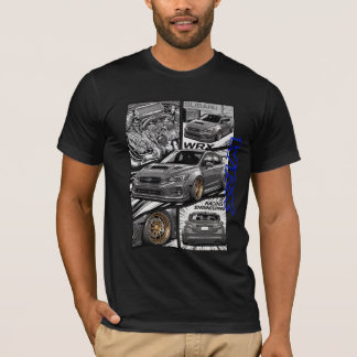 Subaru WRX JDM Manga Comic Panel T-Shirt