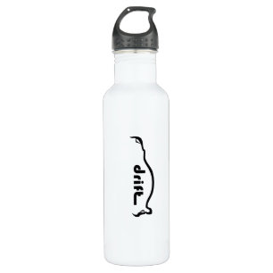 Subaru WRX STI DRIFT Black Brushstroke 710 Ml Water Bottle