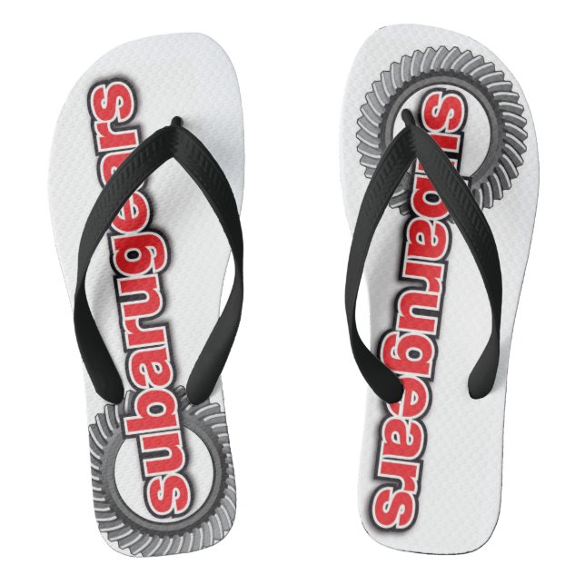 Subarugears Flip Flops (Footbed)
