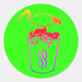 Subbed In ibis sticker