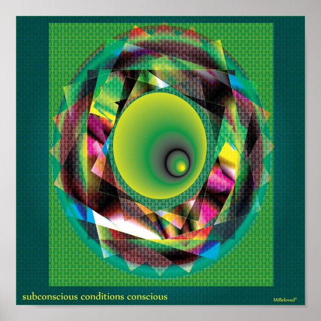 subconscious conditions conscious poster (Front)