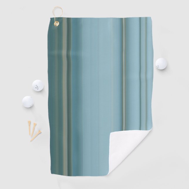 Subdue Colour Stripes Golf Towel (InSitu)