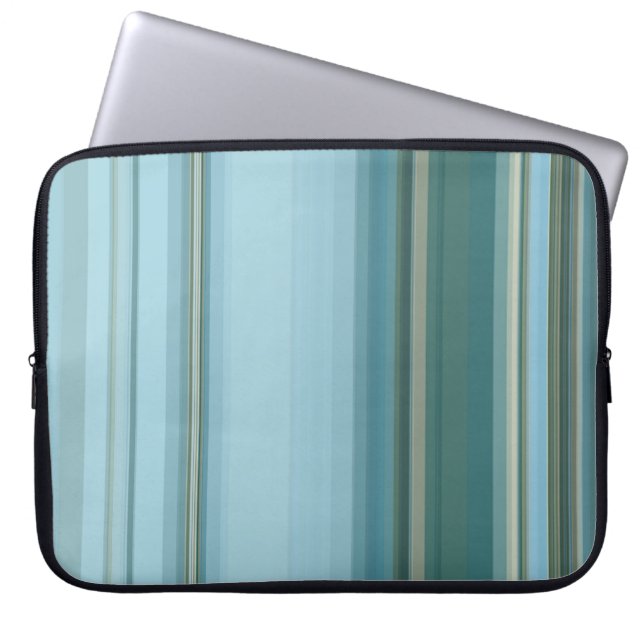 Subdue Colour Stripes Laptop Sleeve (Front)