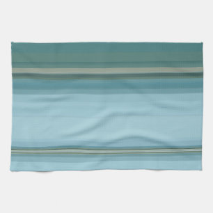 Subdue Colour Stripes Tea Towel