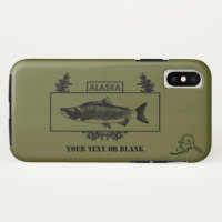 Subdued Alaska Combat Fisherman Badge