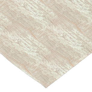 Subdued Coastal Pine Wood Grain Look Short Table Runner