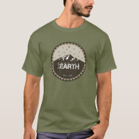 Subdued Earth Round Logo [Fatigue] T Shirt