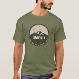 Subdued Earth Round Logo [Fatigue] T Shirt