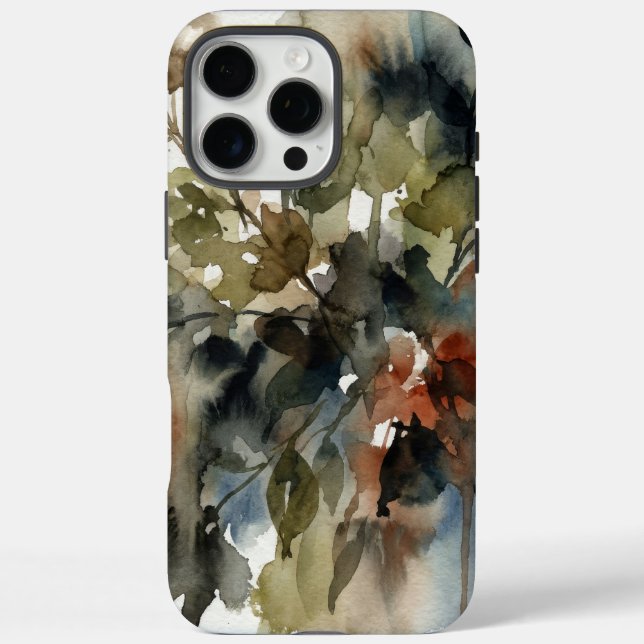 Subdued Forest Watercolor Case-Mate iPhone Case (Back)