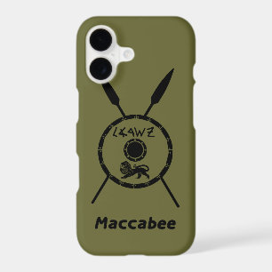Subdued Maccabee Shield And Spears