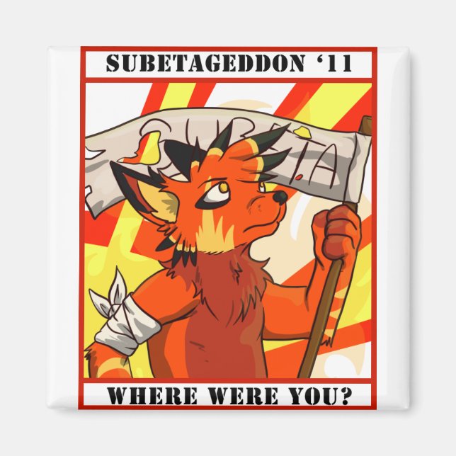Subetageddon '11 Magnet (Front)