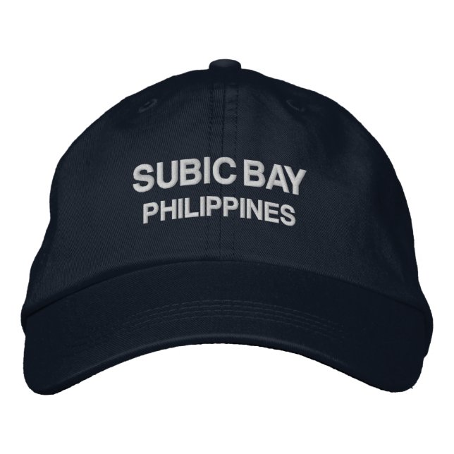 Subic Bay Philiippines Baseball Hat (Front)