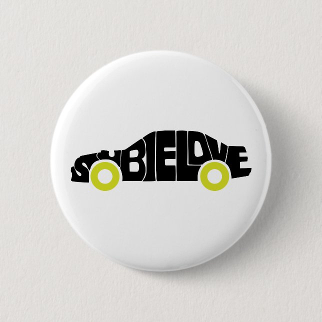 Subie Love Button (Front)