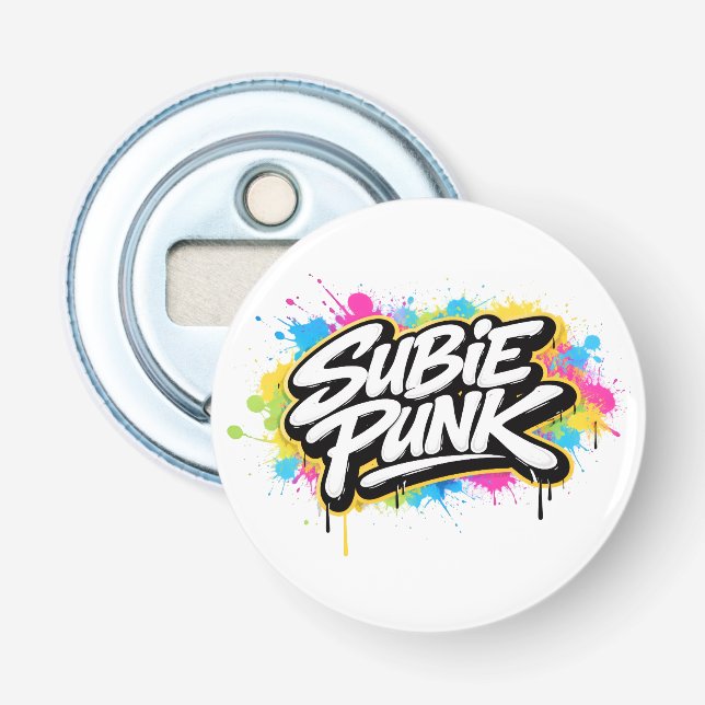 SUBIE PUNK BOTTLE OPENER (Front)