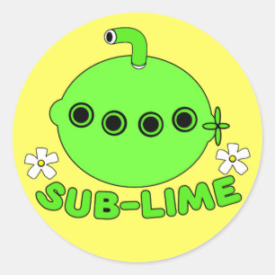 Sublime Classic Round Sticker
