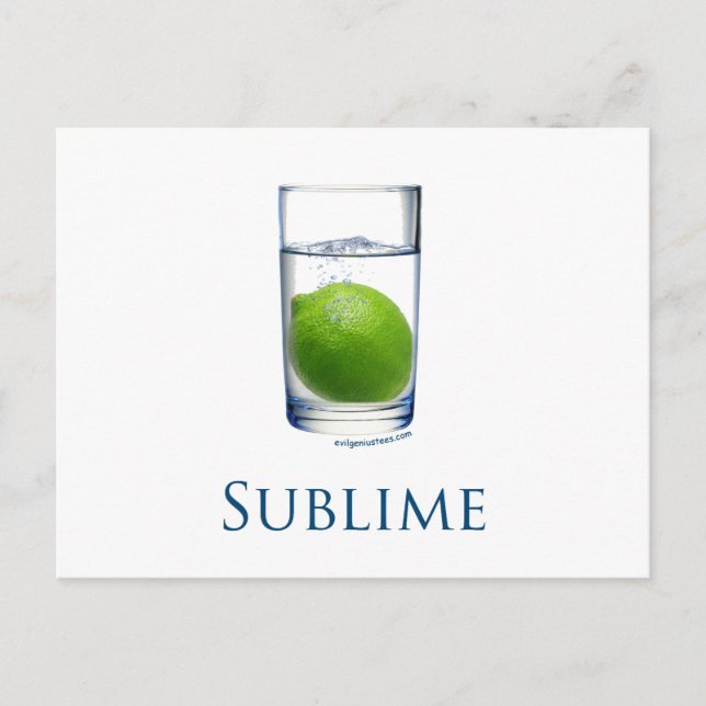 Sublime funny postcard (Front)