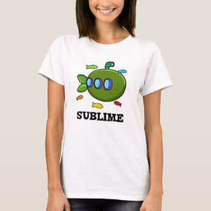 Sublime Funny Submarine Fruit Lime Pun  T-Shirt