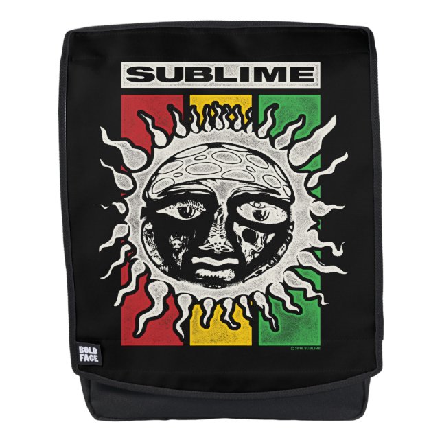 Sublime Rasta Sun Backpack (Front)