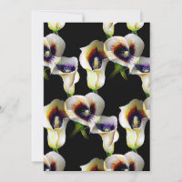 Sublime Watercolor Arum Calla Lilies