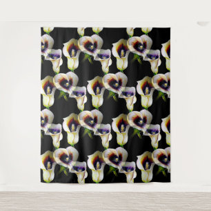 Sublime Watercolor Arum Calla Lilies Tapestry