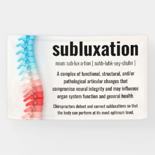 Subluxation Definition Chiropractic Banner