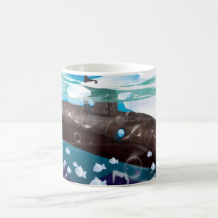 Submarine Arctic Adventure Coffee Mug