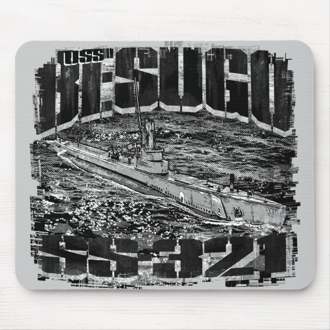 Submarine Besugo Mousepad (Front)