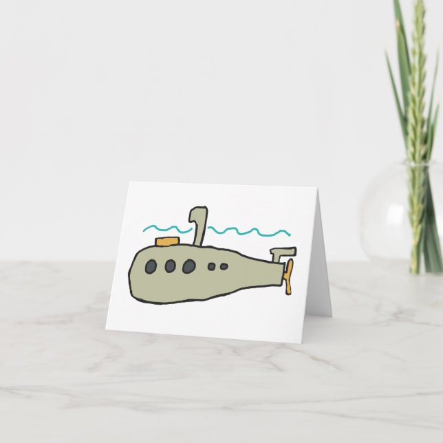 Submarine Card (Front)