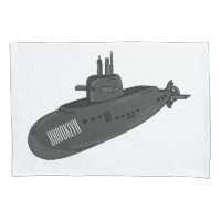 Submarine cartoon illustration