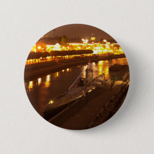 Submarine In St Petersburg 6 Cm Round Badge