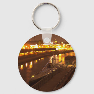 Submarine In St Petersburg Key Ring