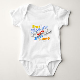 Submarine Prayer Navy ship boat Baby Bodysuit