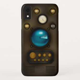 Submarine Ship Control Room Steampunk Vintage Tech iPhone XR Case