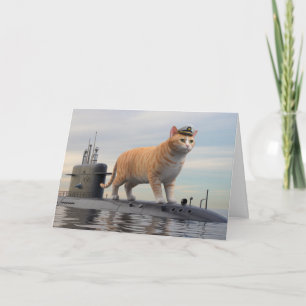 Submarine Tabby Card