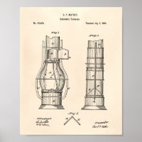 Submarine Telescope 1864 Patent Art Old Peper