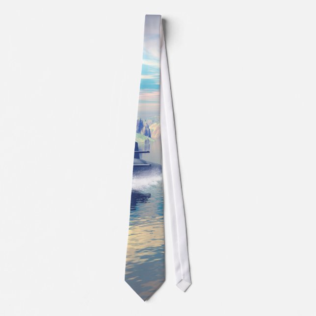 Submarine turn up tie (Front)