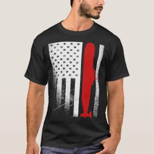 Submarine USA Flag Gift For Submariner T-Shirt