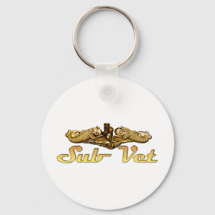 Submarine Veteran Key Ring