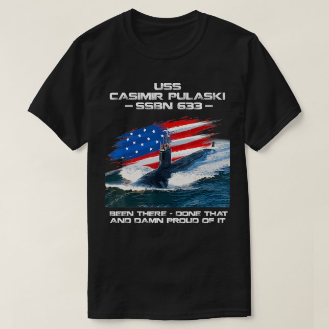 Submarine Veteran  T-Shirt (Design Front)
