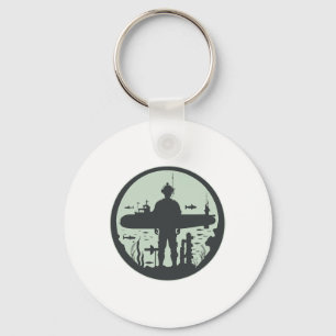Submariner Veteran Submersible Nuclear-powered Sub Key Ring